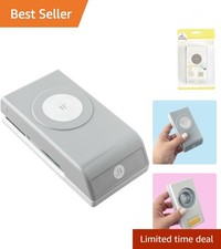 Circle Punch 1.25 Inch With Safety Lock, Create Perfect Circles for Handmade ...