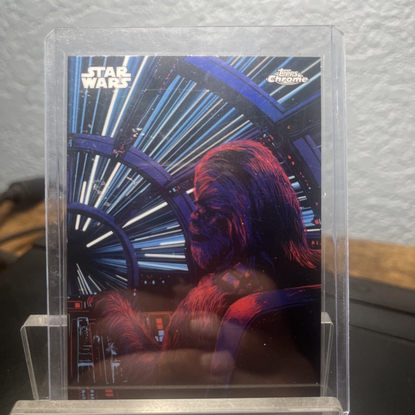 Chewbacca #KL-6 Star Wars 2025 Topps Chrome Kyber Light trading card — raw and PSA graded price guide