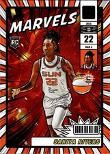 2025 WNBA Donruss - Saniya Rivers - #5 Net Marvels Connecticut Sun