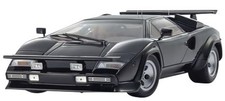 1/18 Lamborghini Countach LP400S Cannonball Black Kyosho Original KS08320BKCR