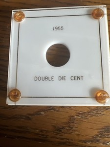 1955 Double Die Holder Really Good Condition Plastic Screw Down. Free Shipping