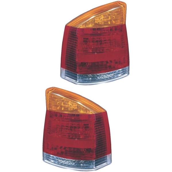 RüCkleuchten Heckleuchten Set Links & Rechts Rot FüR Opel Vectra C-image