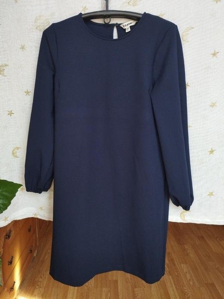 Women Boden Dress Navy Viscose 42 / XL / 50 #8EBS