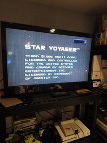 Star Voyager (Nintendo NES, 1987) Authentic Cart Only Tested Working