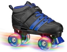 Roller Derby STR Six Lighted Wheel Roller Skates for Girls, Boys, Kids, Begin...