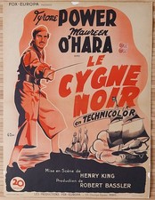 Le Cygne noir ( 1947 ) Affiche litho de cinéma originale par Gaillard