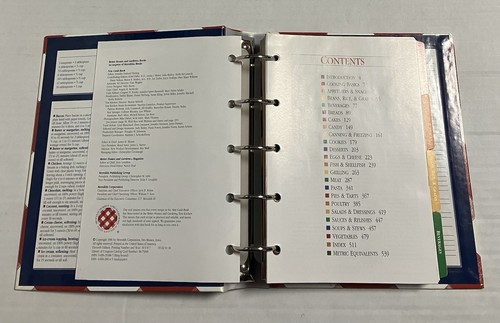 1996 Better Homes and Gardens Cook Book Recipes 5-Ring Hardback 11th Edition - Picture 4 of 9