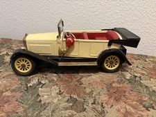 Vintage Japan Tin Rambling Roadster Friction Toy Antique Car Japan 1950s/1960s