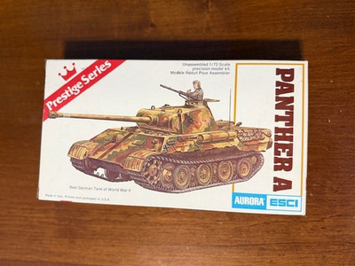 PANTHER A		1-72	SCALE	ESCI	#	6204