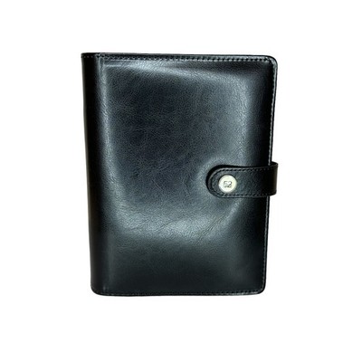 NEW Black 6-Ring A6 Planner Binder Only Organizer 7.75'' x 6.125'' 