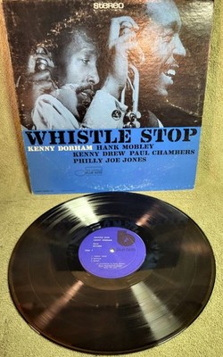 Kenny Dorham WHISTLE STOP Blue Note Stereo LP 1976 Reissue VG++ HANK MOBLEY