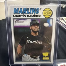 2026 Topps Heritage AGUSTIN RAMIREZ Miami Marlins SP BANNER VARIATION #13