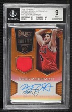 2014 Select Rookie Jersey Orange Prizm 16/60 Doug McDermott BGS 9 MINT Auto 2t7