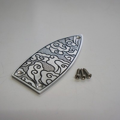 Auspicious clouds aluminum truss rod cover gre-A4 fit most Gretsch guitars