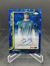 2025 Topps Chrome Sapphire F1 Lance Stroll Autograph Auto 06/26 #CAC-STR