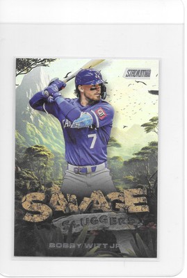 2025 Topps Stadium Club Bobby Witt Jr Savage Slugger SS-6 Royals Insert