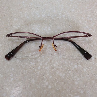 Seraphin Mistral 8618 Rose Eyeglasses Frames Japan 54-17-145