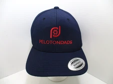 Peloton Dads The Classics Yupoong Dark Blue/Red Baseball Hat Adjustable Snapback