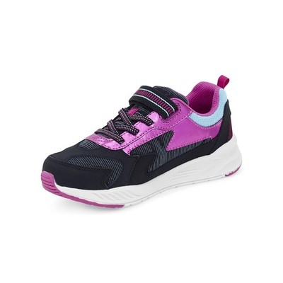 Stride Rite Unisex-Child Lighted Cosmic-Adapt 11 Little Kid Black Multi