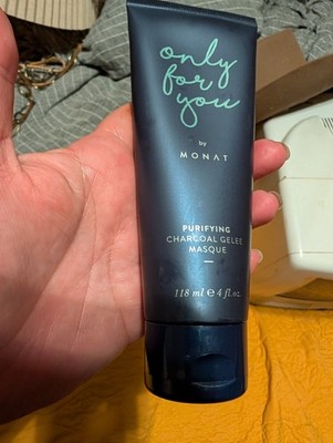 Monat ONLY for YOU Purifying Charcoal Gelee Masque Cream Hair 4oz 118ml NeW