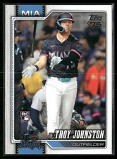 Troy Johnston 2026 Topps #317 RC Miami Marlins 1