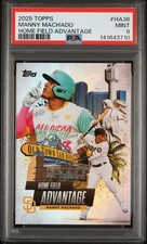 2025 TOPPS HOME FIELD ADVANTAGE SERIES 2 #HA36 MANNY MACHADO PSA 9