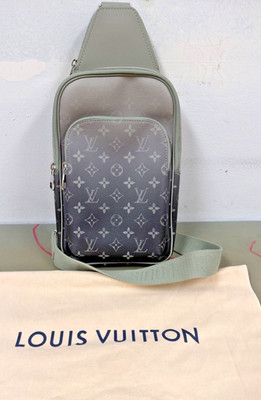 Louis Vuitton Gradient Khaki Avenue Sling Bag NWT Rare Colorway