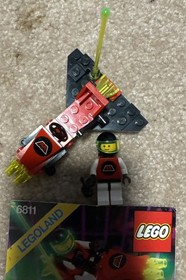 Vintage LEGO M-TRON 6811 PULSAR CHARGER w/ manual MINT