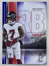 Bucky Irving 2024 Topps Signature Class Rookie Purple RC /100 #184 NFL Bucs Card