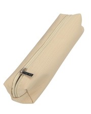 PremiumSchlampermäppchen/Pencil Case Retro Beige I Stylisches Schlamperetui f...
