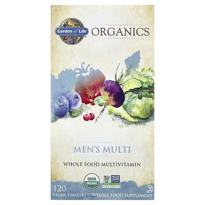 Organics, Men's Multi, 120 Vegan Tablets