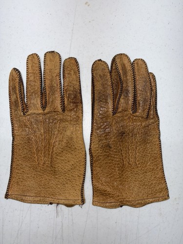 Vintage Eisendrath Unlined Pigskin Leather Gloves Mens M