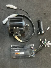 QS138-A 72v 3000W 70H mid drive motor with VOTOL EM-150 200A controller