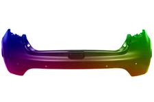 Stoßstange Hinten Für Renault Clio IV Lackiert in Wunschfarbe 2012-2019 4 PDC