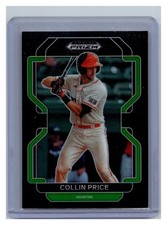 2022 Panini Prizm Draft Picks #PDP193 Collin Price Black