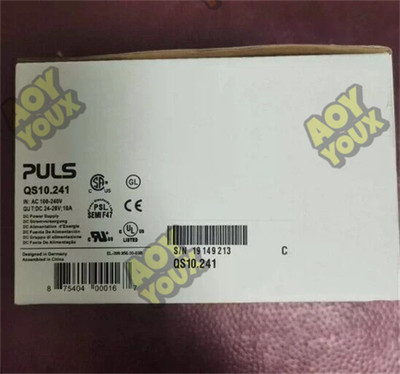1 New QS10.241 PULS Switching Power Supply, Input 100-240VAC, 50-60Hz