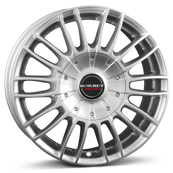 Borbet Felgen CW3 7.5X18 ET53 5X120 Sil FüR Vw Amarok Crafter T5 T6 T6.1 Multiva-image