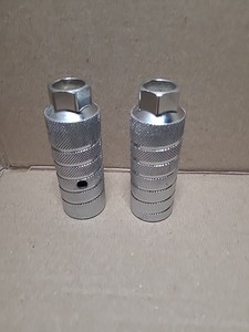 Old School Chrome BMX Pegs Freestyle Bicycle 26T Mid-School Freestyle 