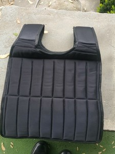 Weighted Vest Black Exercise  New Jogging Training Workout