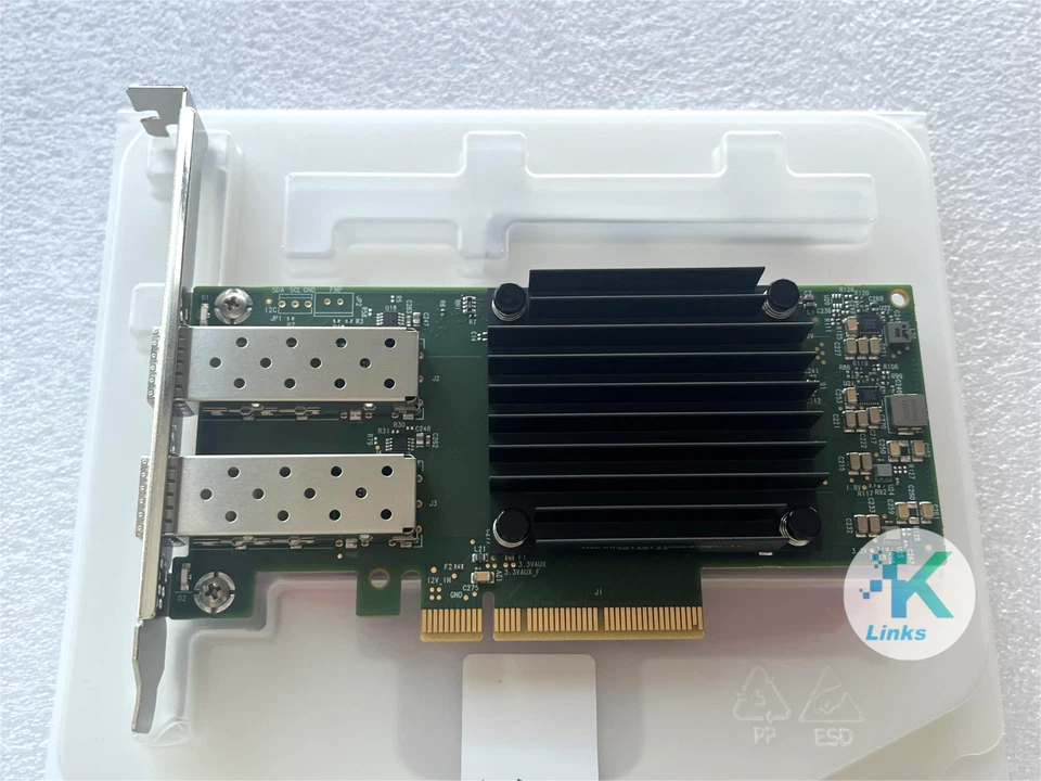 Mellanox ConnectX-5 CX512A EN 10/25GbE Dual-Port SFP28 PCIe Adapter MCX512A-ACAT - Image 2 of 4