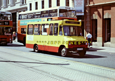 ORIGINAL BUSFOLIE 14743 - BEE LINE RENAULT S56 / N.C. 24 D424NNA Manchester 4.5.95