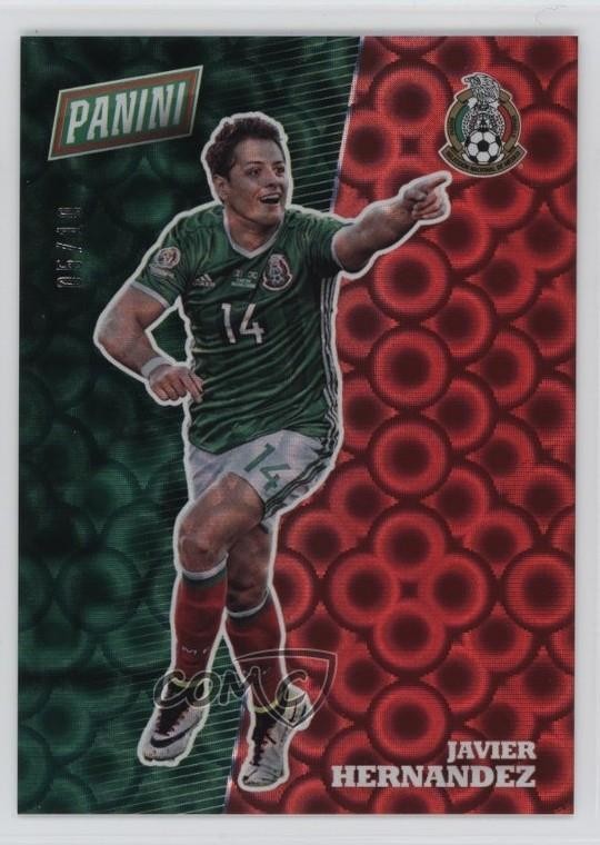 2017 Panini National Convention Pyramids 5/10 Javier Hernandez #S6 1o2