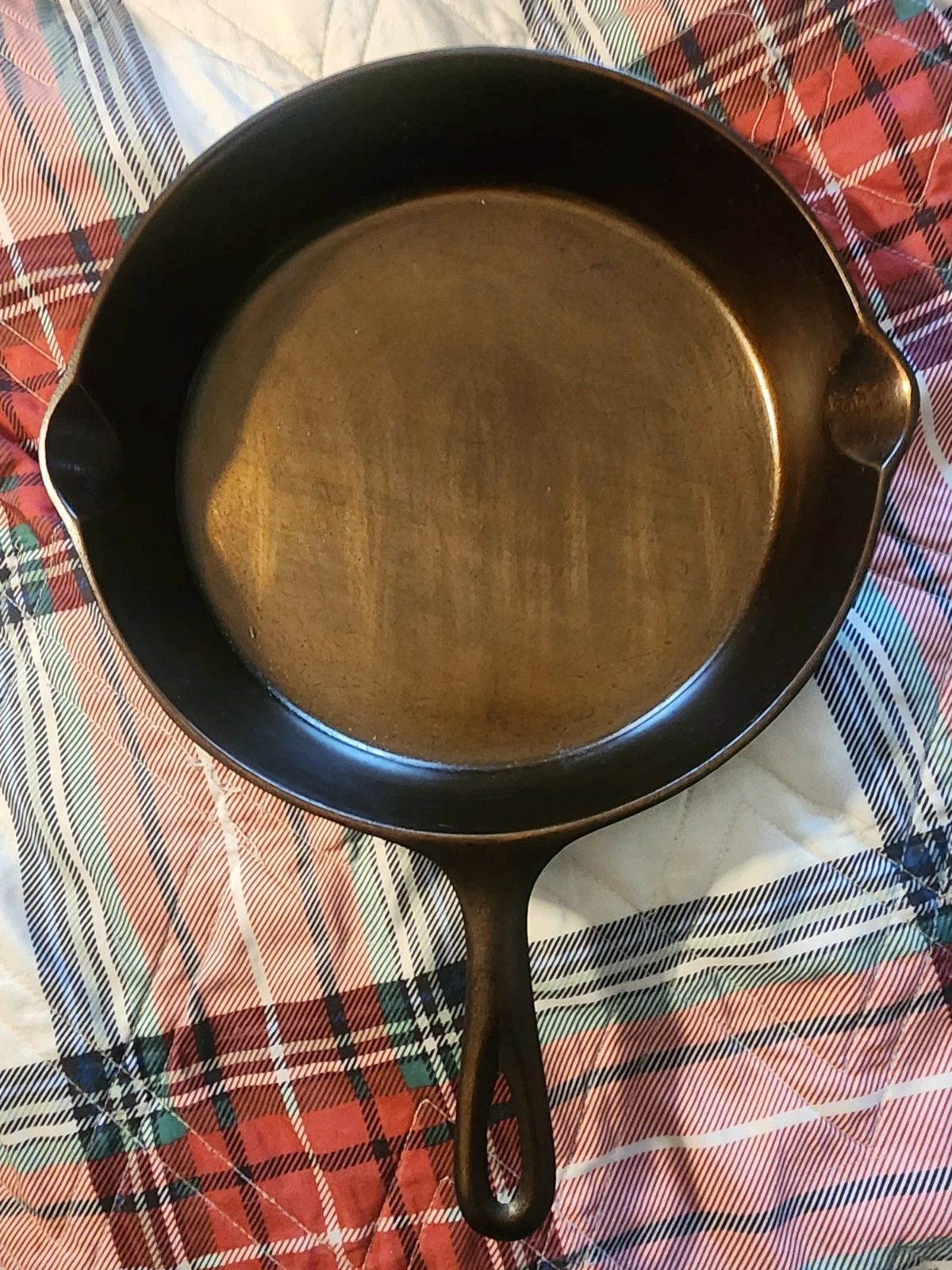vintage lodge cast iron skillet 8 Three Notch