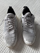 Nike Air Max 270 Low White Size 7 Used Condition Unisex Athletic Shoes