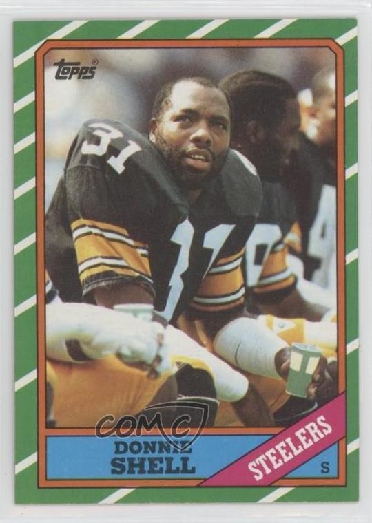 1986 Topps Donnie Shell #291 HOF 13tt