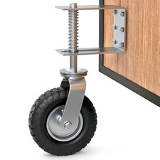 Heavy Duty 8-inch Gate Wheels for Wooden Metal Fences Replacement Heavy Duty
