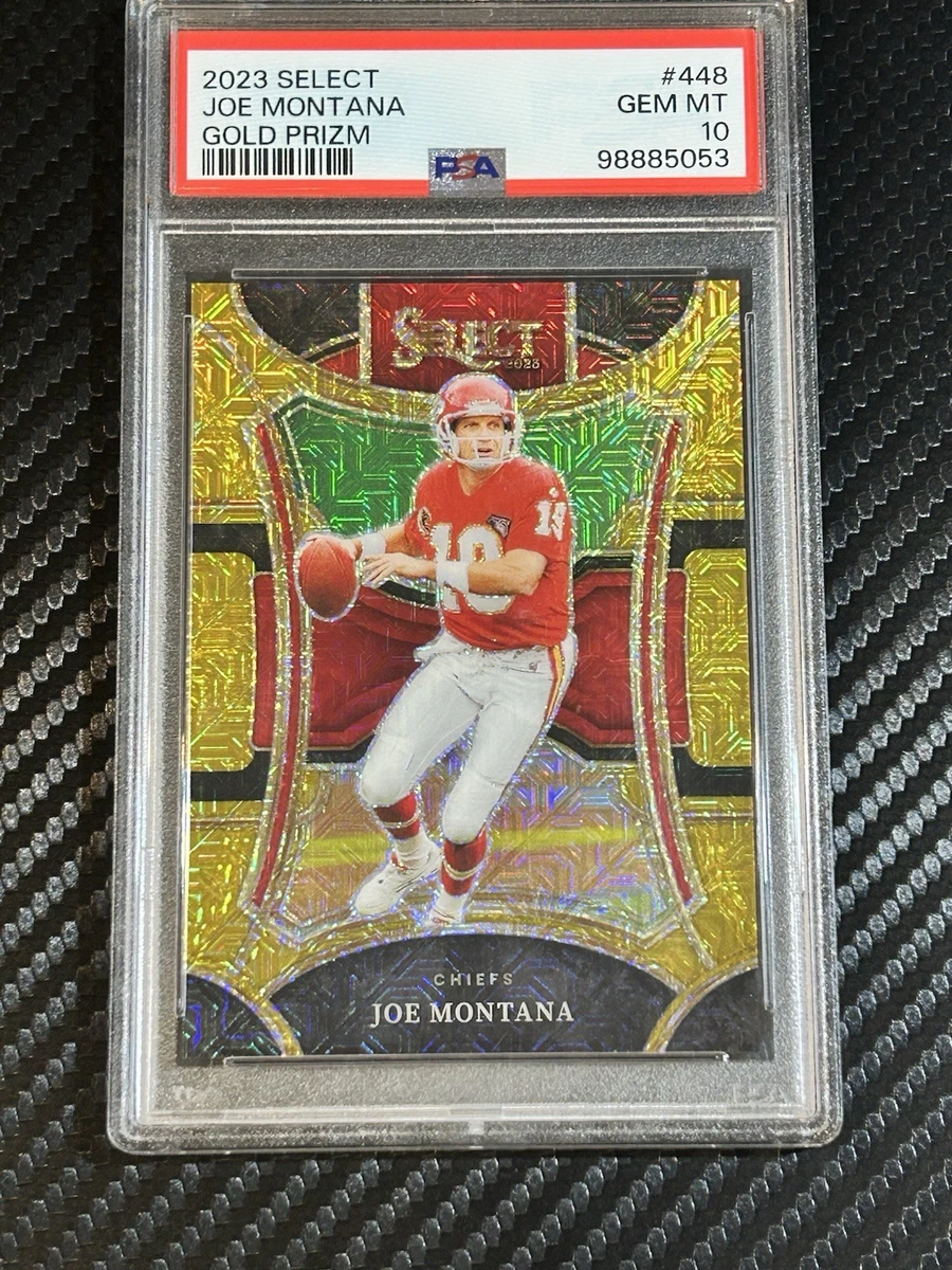 Joe Montana Football Serial Numbered Sports Trading Cards