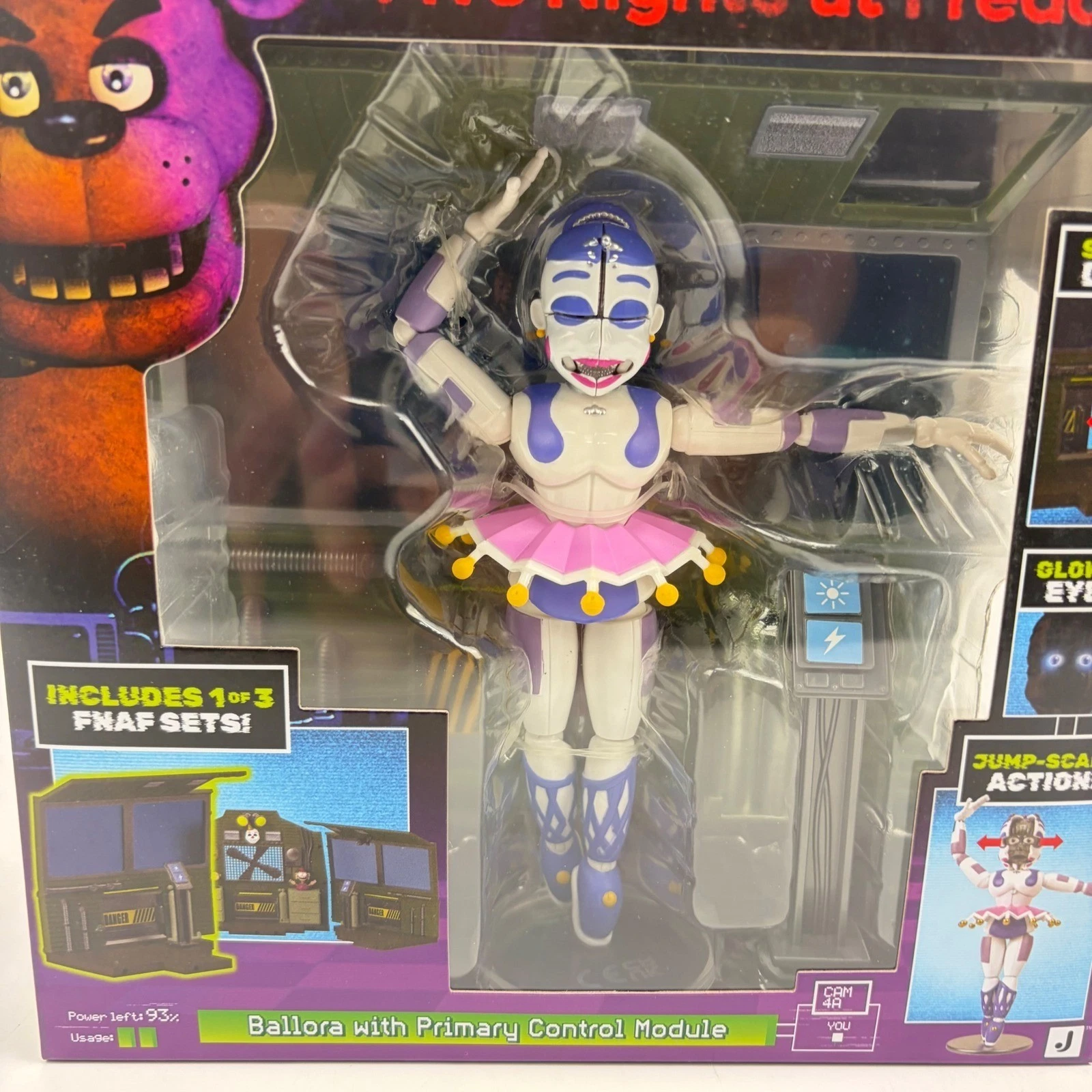 Jazwares Five Nights at Freddys Ballora with Primary Control Module FNF0130 NEW - product detail image 3