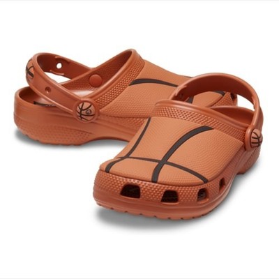 Crocs Classic Basketball Clog K Orange Toddler Kids Sandals 210156-805 C11 C12