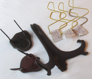 Lot of 6 Vintage Easel Display Art Stand Picture Plate Book Holders Cups Saucers